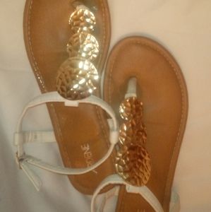 Woman's sandals, worn once
